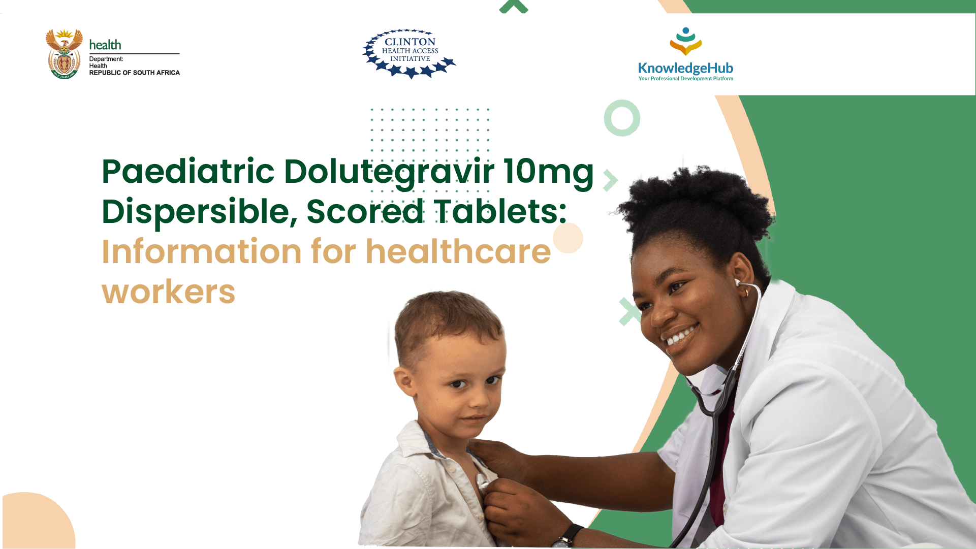 Paediatric Dolutegravir 10mg Dispersible, Scored Tablets